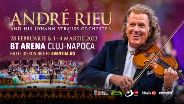 Andre Rieu concert 28 Februarie 2023 Cluj