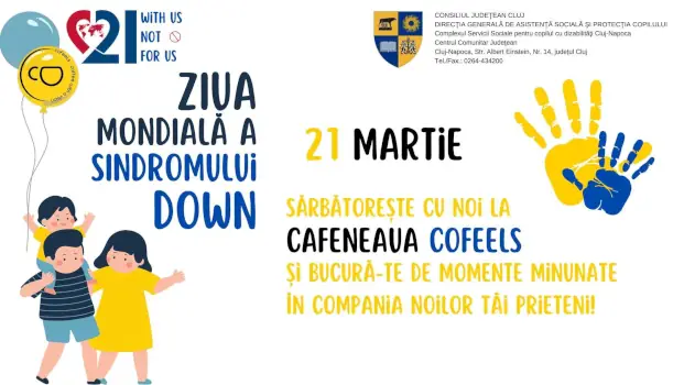 ziua mondiala a sindromului down marcata la Cluj