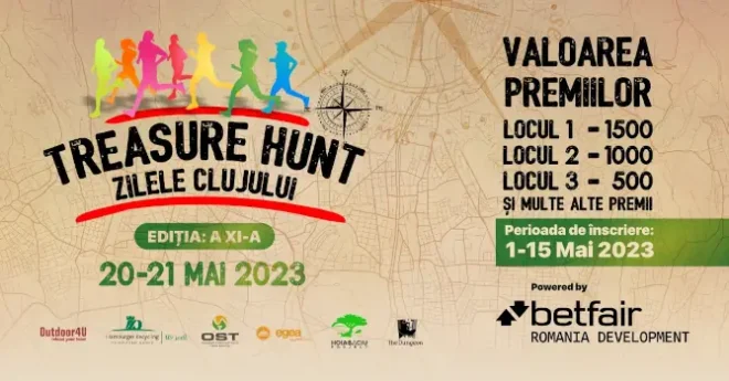 Treasure Hunt la Zilele Clujului 2023