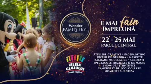 Wonder Family Fest 2025: Distracție la Zilele Clujului
