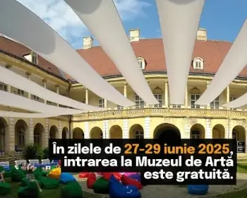 Intrare gratuită la Muzeul de Artă Cluj-Napoca între 27 și 29 iunie 2025