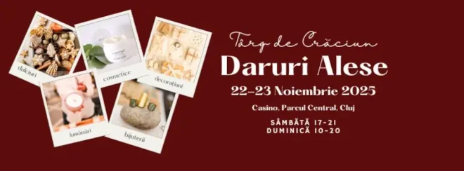 Târg de Cadouri de Sărbători 2025 la Cluj, la Casino