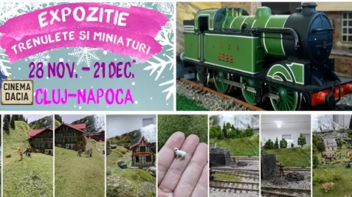 Expoziția de Trenulețe și Miniaturi Cluj 2025 – Cinema Dacia