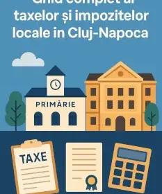 Ghid complet al taxelor și impozitelor locale în Cluj-Napoca