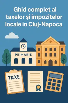 Ghid complet al taxelor și impozitelor locale în Cluj-Napoca