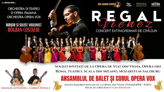 Regal Vienez – Concert Extraordinar de Crăciun la Cluj-Napoca