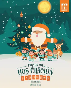 Parada lui Moș Crăciun 2025 la Iulius Mall – Magia sărbătorilor începe!