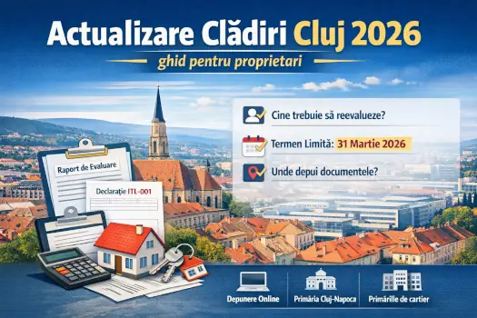 Cluj-Napoca 2026: Ghid complet pentru actualizarea valorii clădirilor