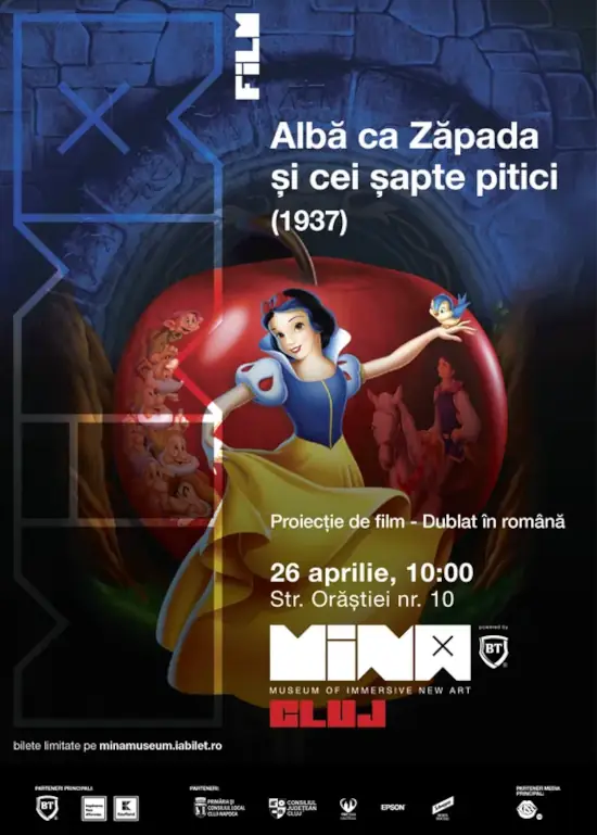 Albă ca Zăpada (1937) la MINA Cluj