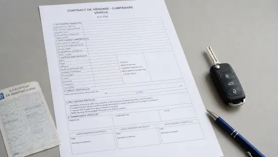 Contractul de vânzare-cumpărare auto s-a schimbat în 2026. Generează gratuit noul formular pe Cluj360
