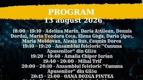 Summer Fest începe cu o seară „Produs de Cluj” la Câmpia Turzii. Oana Bozga Pintea, Marius Ciprian Pop și Deți Iuga urcă pe scenă